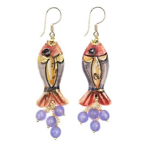 Orecchini Vintage Anni 2000 In Argento Sterling 925 Con Strass - Foto 2