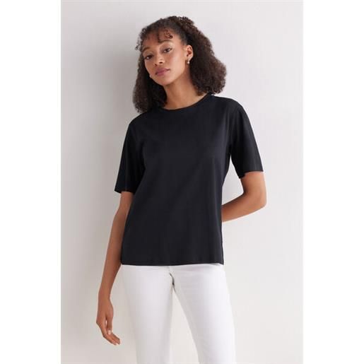 Intimissimi maglia manica corta in elevated cotton nero