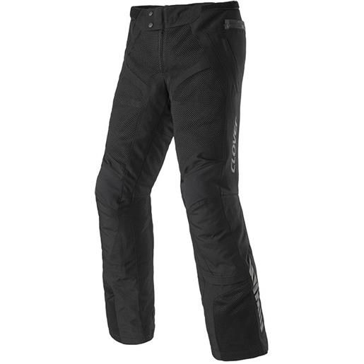 Clover pantalone uomo ventouring-4 wp versione corta - nero