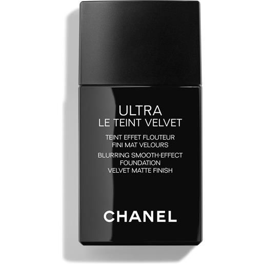 CHANEL ultra le teint velvet - colorito effetto pelle levigata. Risultato opaco vellutato. B10