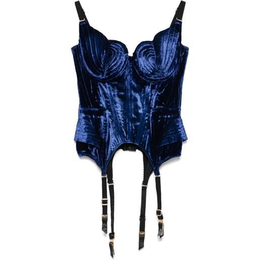 Maria Lucia Hohan top denver - blu