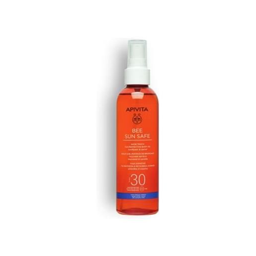 Apivita bee sun safe olio corpo abbronzante spf30 200ml