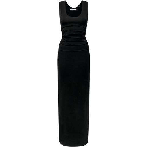 Another Tomorrow abito con ruches - nero