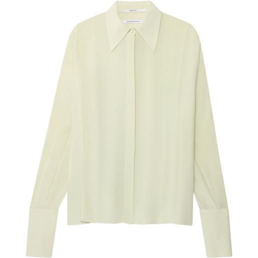 Another Tomorrow gonna a portafoglio plissettata - giallo