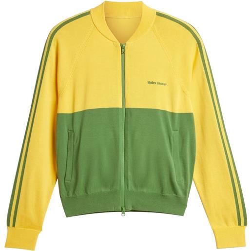 adidas cardigan con zip x wales bonner - verde