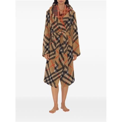 Burberry vestaglia a quadri - toni neutri
