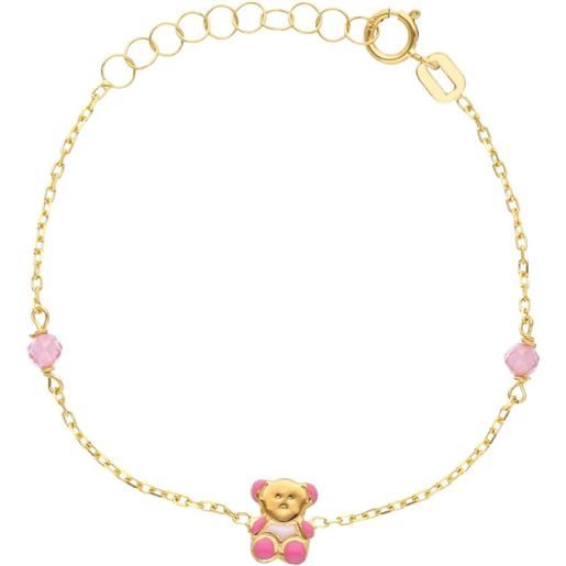 ORO&CO bracciale bimba orsetto in oro giallo