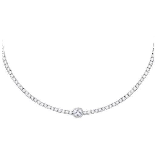 Morellato tesori collana donna in argento 925 zirconi saiw107, argento 925