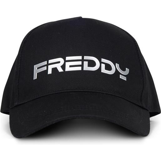 Freddy cappellino baseball con visiera in canvas e logo freddy