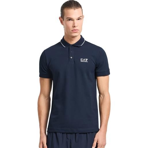 Emporio Armani 7 polo uomo Emporio Armani 7 core identity blu
