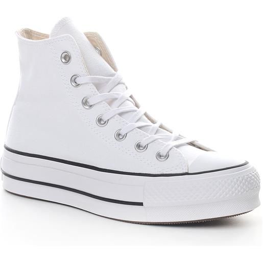Converse chuck taylor all star hi lift white black