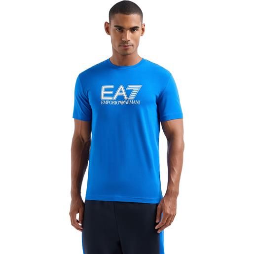 Emporio Armani 7 t-shirt uomo Emporio Armani 7 visibility blu elettrico