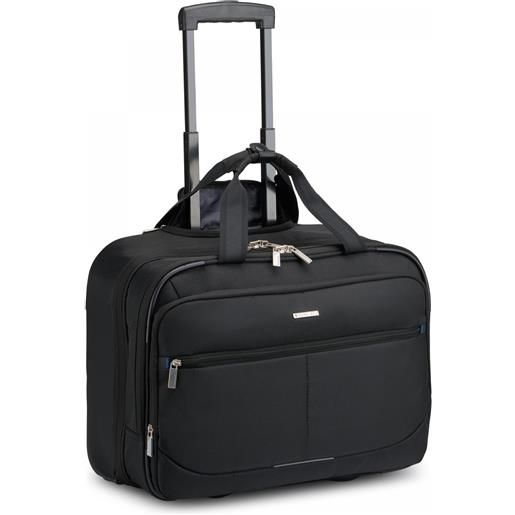 Roncato easy office 2.0 pc trolley porta pc 17 - 33x45x20 cm - nero