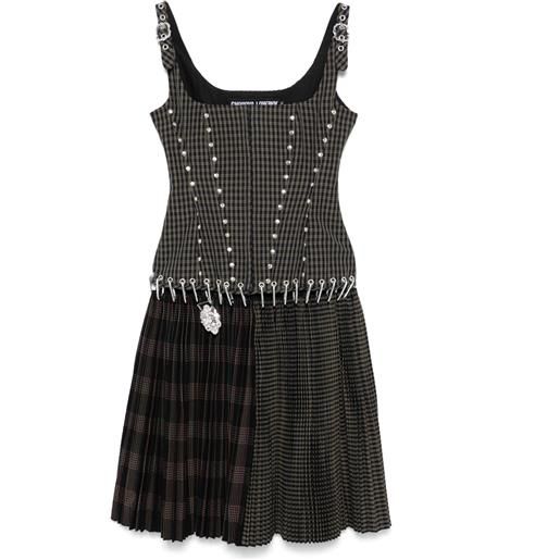 Chopova Lowena abito midi afly deco - blu