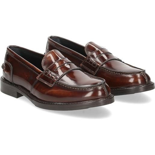 Il Laccio mocassino jordan pelle marrone