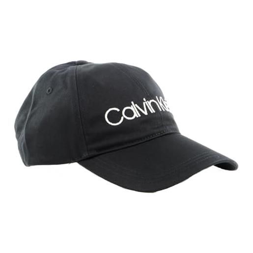 Calvin Klein berretto bb cappellino da baseball, ck black, taglia unica donna