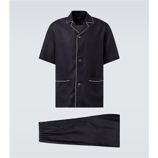 Zegna pigiama in lino