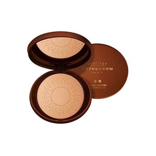 INSTITUT ESTHEDERM PARIS institut esthederm - terra abbronzante con protezione sole moderato - sublima e protegge la pelle - abbronzatura luminosa per tutto l'anno - astuccio 15 g