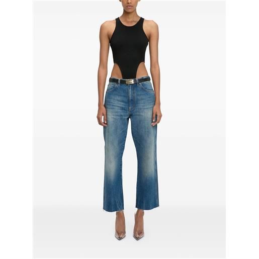 Victoria Beckham body a coste - nero