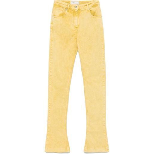 Blumarine jeans svasati - giallo