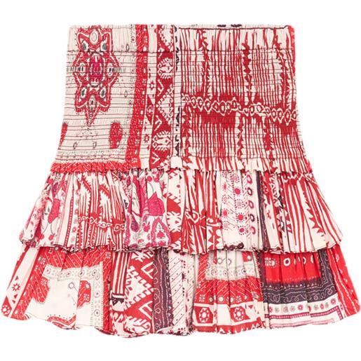 MARANT ÉTOILE minigonna naomi - rosso