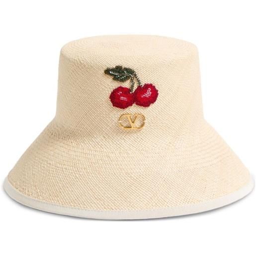 Valentino Garavani cappello bucket vlogo signature cherryfic - multicolore