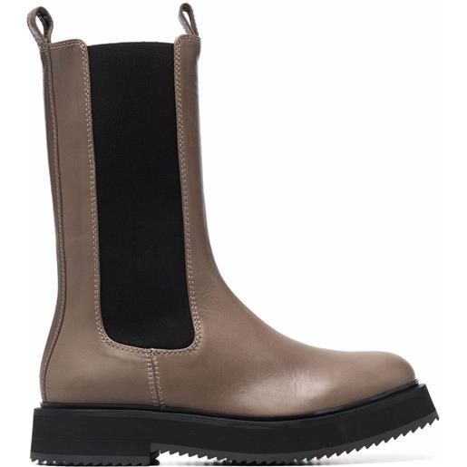 JOSEPH stivali british chelsea in pelle - marrone