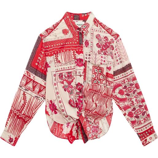 MARANT ÉTOILE camicia nathy - rosso