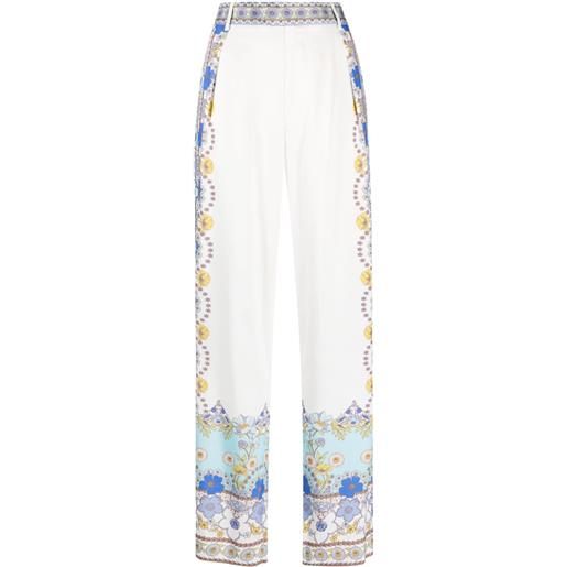 Hale Bob pantaloni a vita alta - bianco