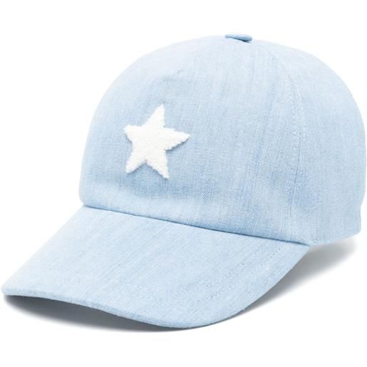 Lorena Antoniazzi cappello da baseball con stella - blu