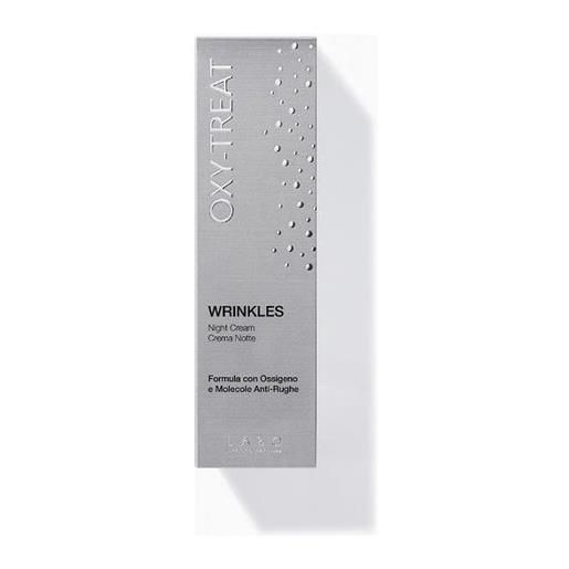 Labo fillerina oxy treat wrinkles crema notte 50 ml con formula anti-età e idratante per pelle liscia e rinnovata