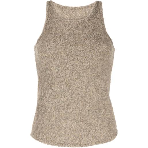 Low Classic top smanicato - verde
