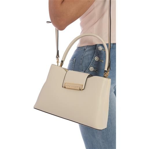 TWINSET borsa tote TWINSET con logo lettering, colore panna