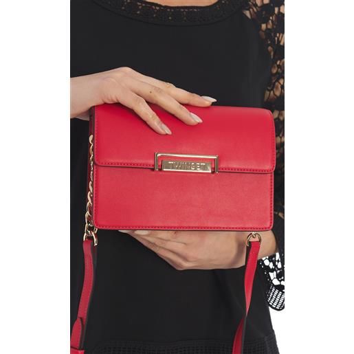 TWINSET borsetta a tracolla TWINSET con logo lettering, colore rosso