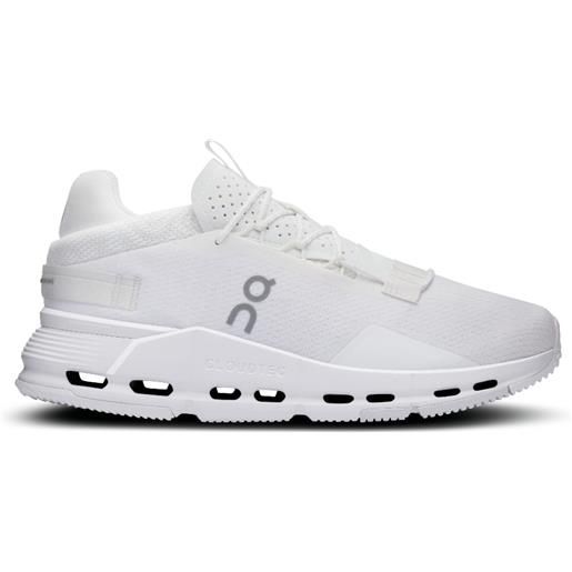 ON sneakers cloud 6 in tessuto tecnico bianco