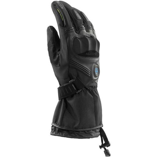 Clover guanti moto riscaldati Clover polar wp heated nero