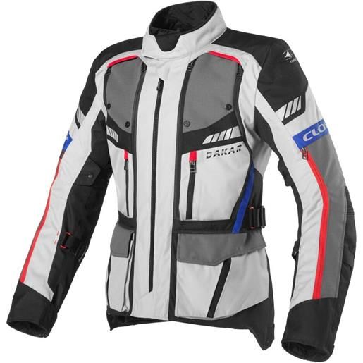 Clover giacca moto Clover dakar 2 wp nero grigio