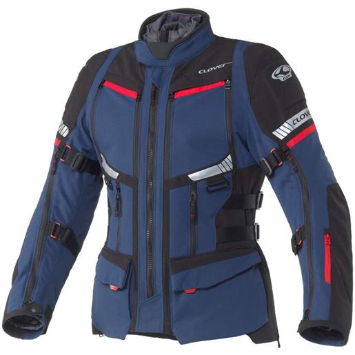 Clover giacca moto Clover gts 5 wp navy nero