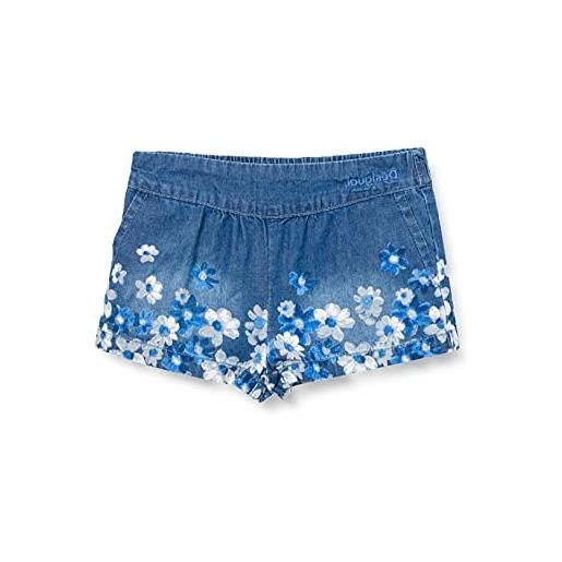 Desigual denim_coral pantaloncini, blue, 3/4/2020 bambina