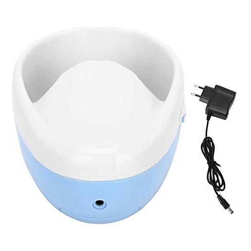 Shanrya solvente elettrico per unghie, ciotola per spa a batteria, ciotola per spa antiscivolo, per nail art fai te. (european standard 100-240v)
