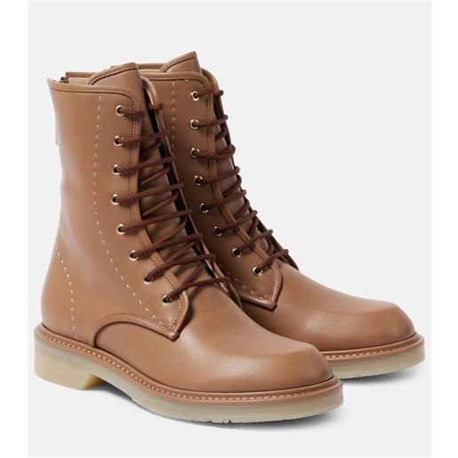 Max Mara stivaletti in pelle