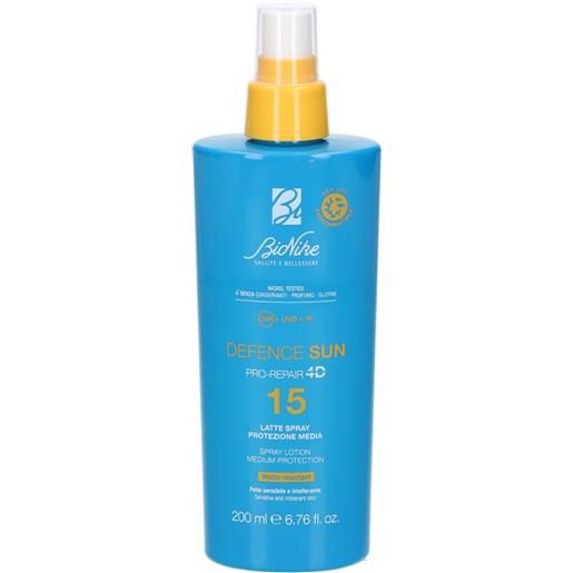 I.C.I.M. (BIONIKE) INTERNATION bio. Nike defence sun, pro-repair 4d spf 15 latte spray, 200 ml
