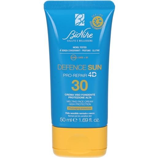 I.C.I.M. (BIONIKE) INTERNATION bionike defence sun, crema viso fondente spf30, 50 ml
