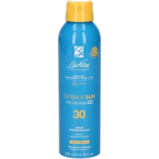 I.C.I.M. (BIONIKE) INTERNATION bionike defence sun, pro-repair 4d spray solare spf30, 200 ml