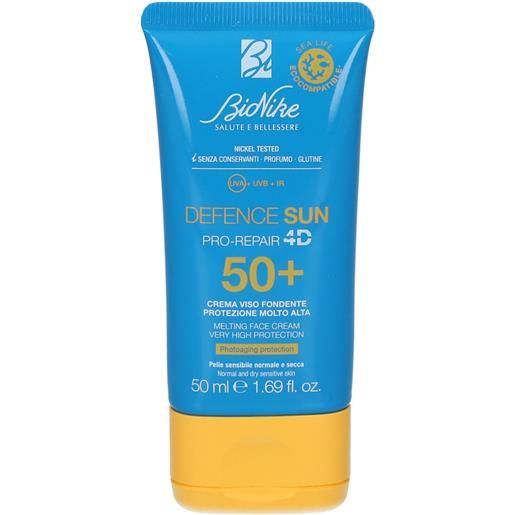 I.C.I.M. (BIONIKE) INTERNATION bionike defence sun spf50+ crema viso fondente, 50 ml