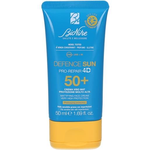I.C.I.M. (BIONIKE) INTERNATION bio. Nike defence sun crema viso mat spf 50+, 50 ml