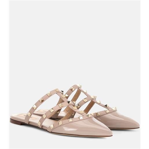 Valentino Garavani slippers rockstud in vernice