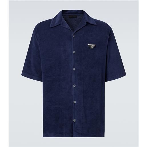 Prada camicia bowling in cotone
