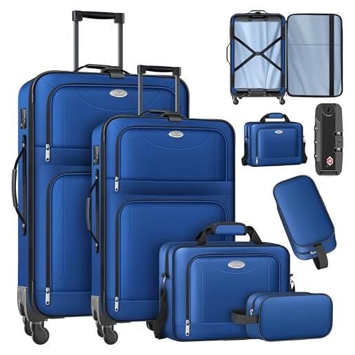 Valigie Set SLmilano Trolley Valigia Set Valigie Semirigide Set