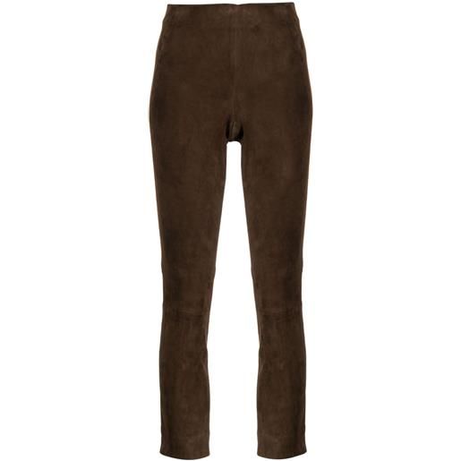 Vince pantaloni crop - marrone